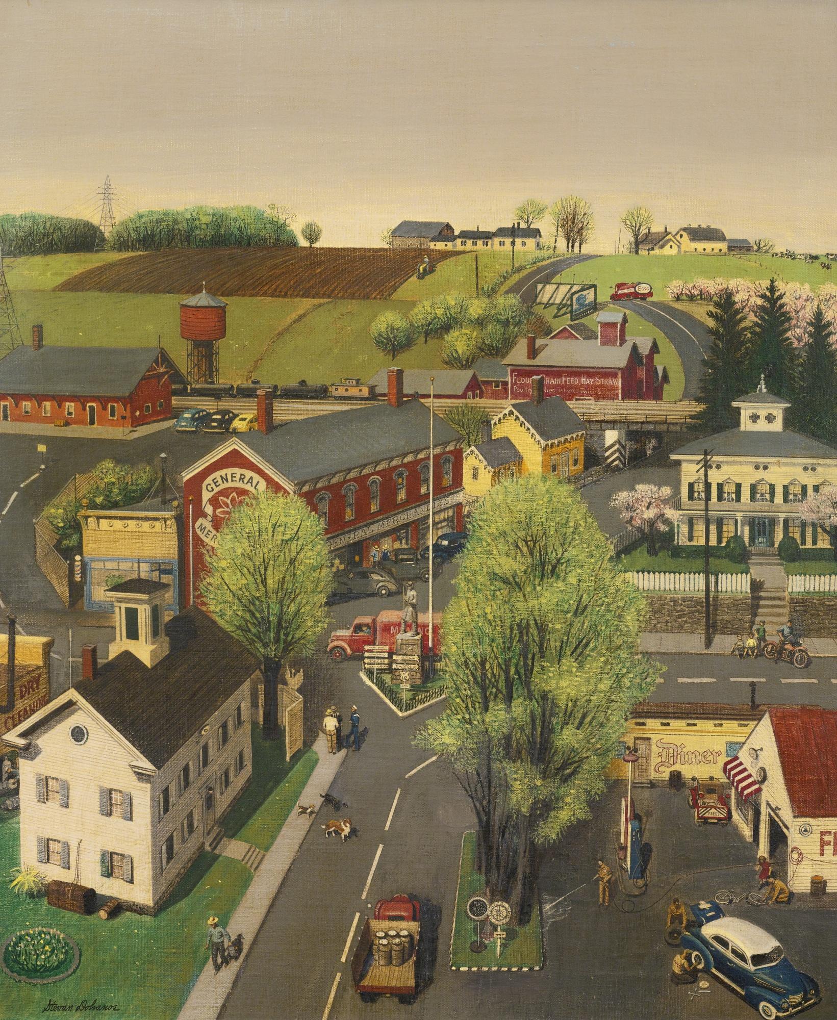 Stevan Dohanos - Main Street, America