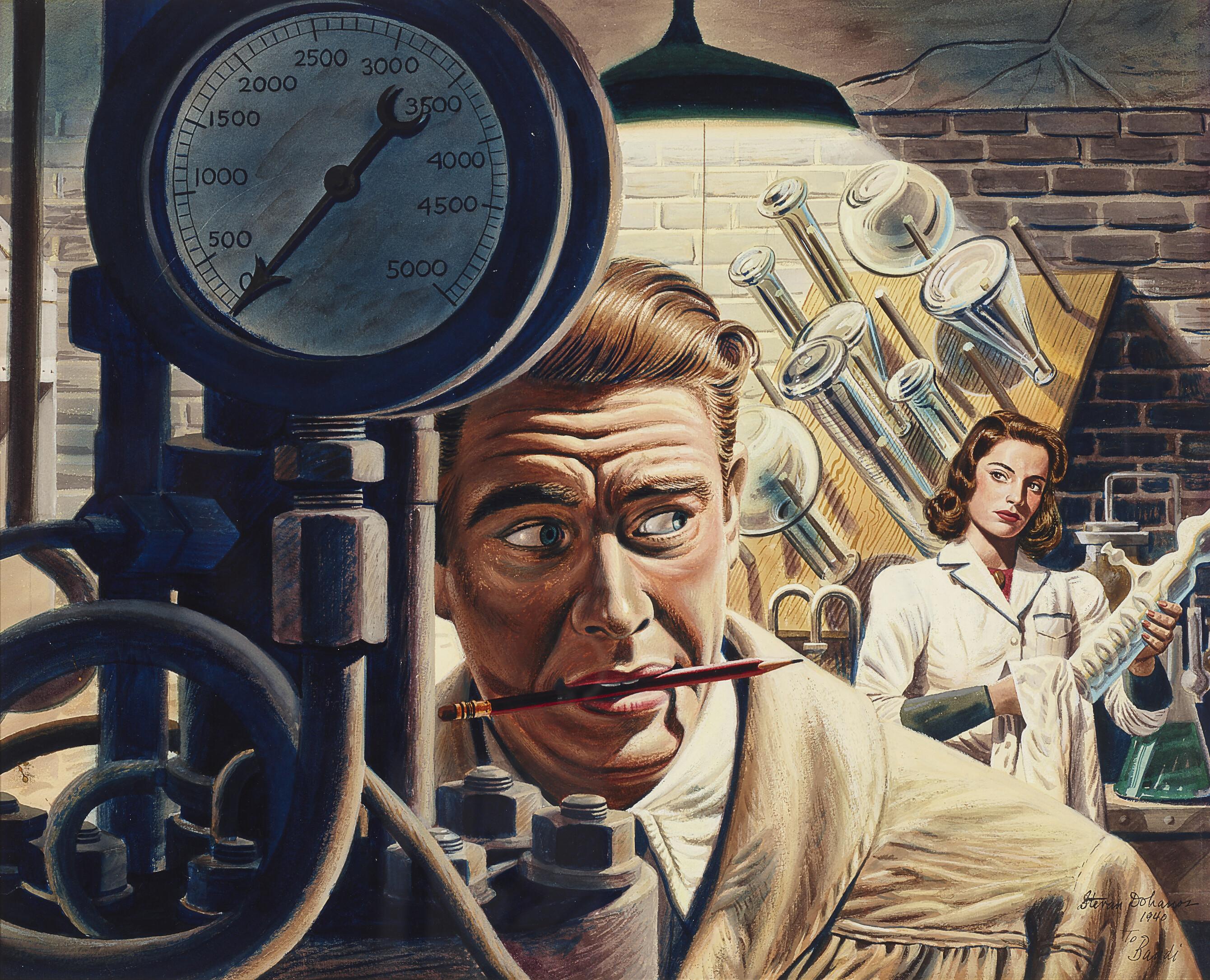 Stevan Dohanos - The Scientists
