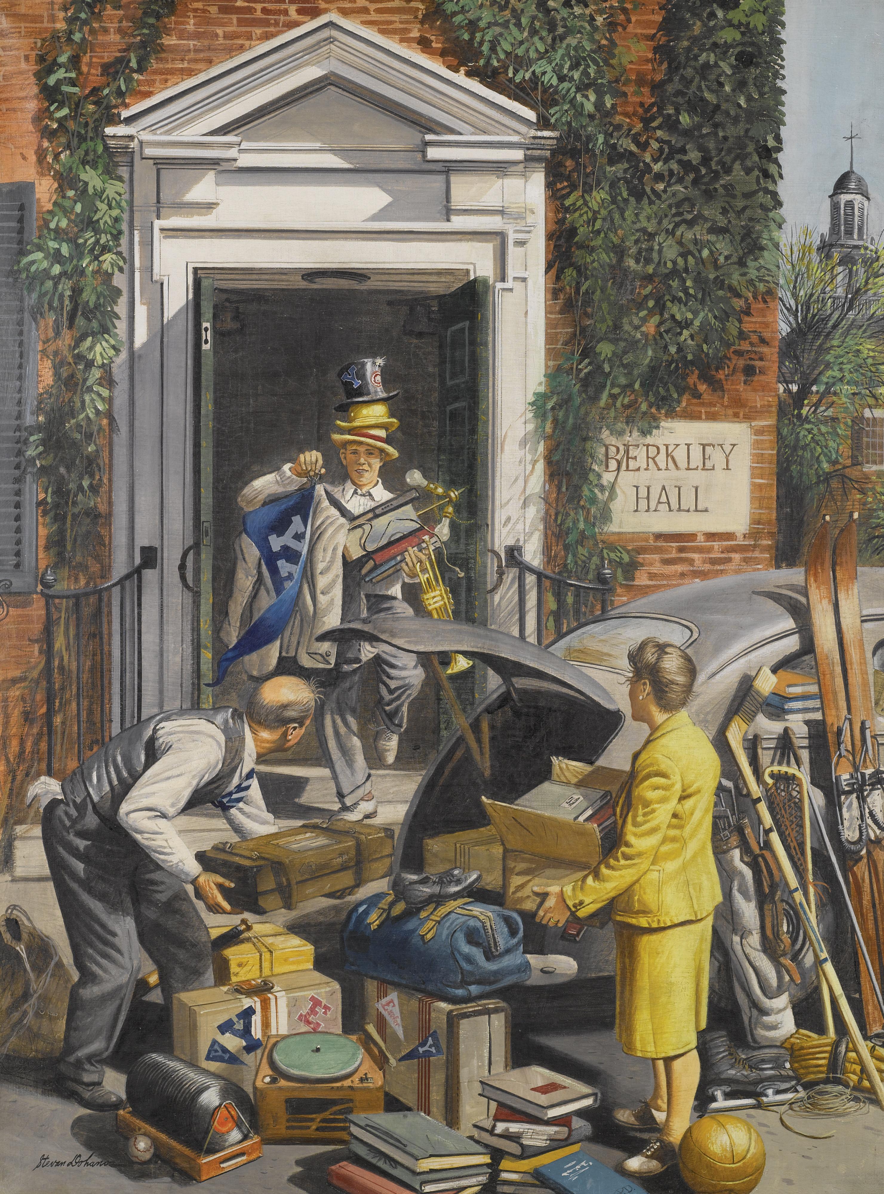 Stevan Dohanos - The Yale Freshman