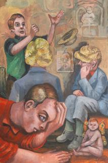 Steven Campbell - Nursery of the Barber/ed Hatter (2004)