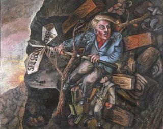 Steven Campbell - Oxford to Salisbury fallen