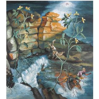 Steven Campbell - Portrait Of An Island Splitting