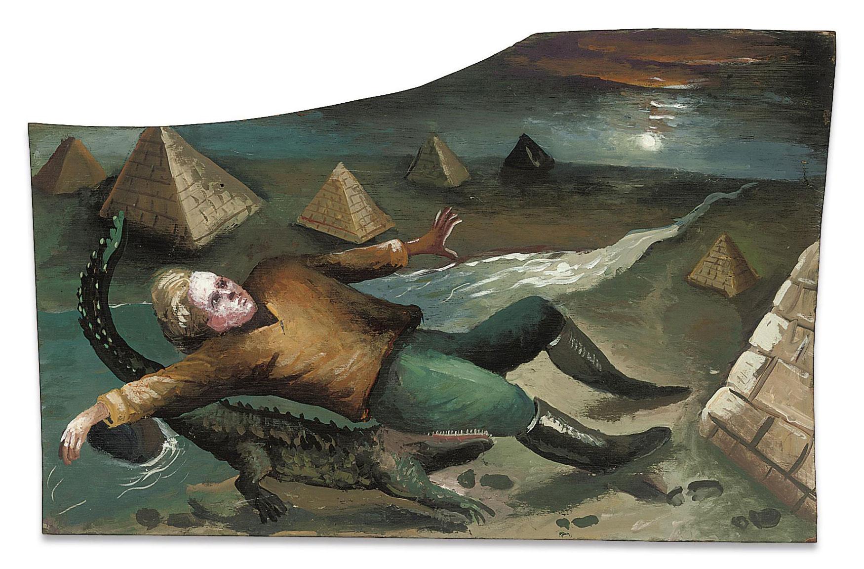 Steven Campbell - Study for an Allegory