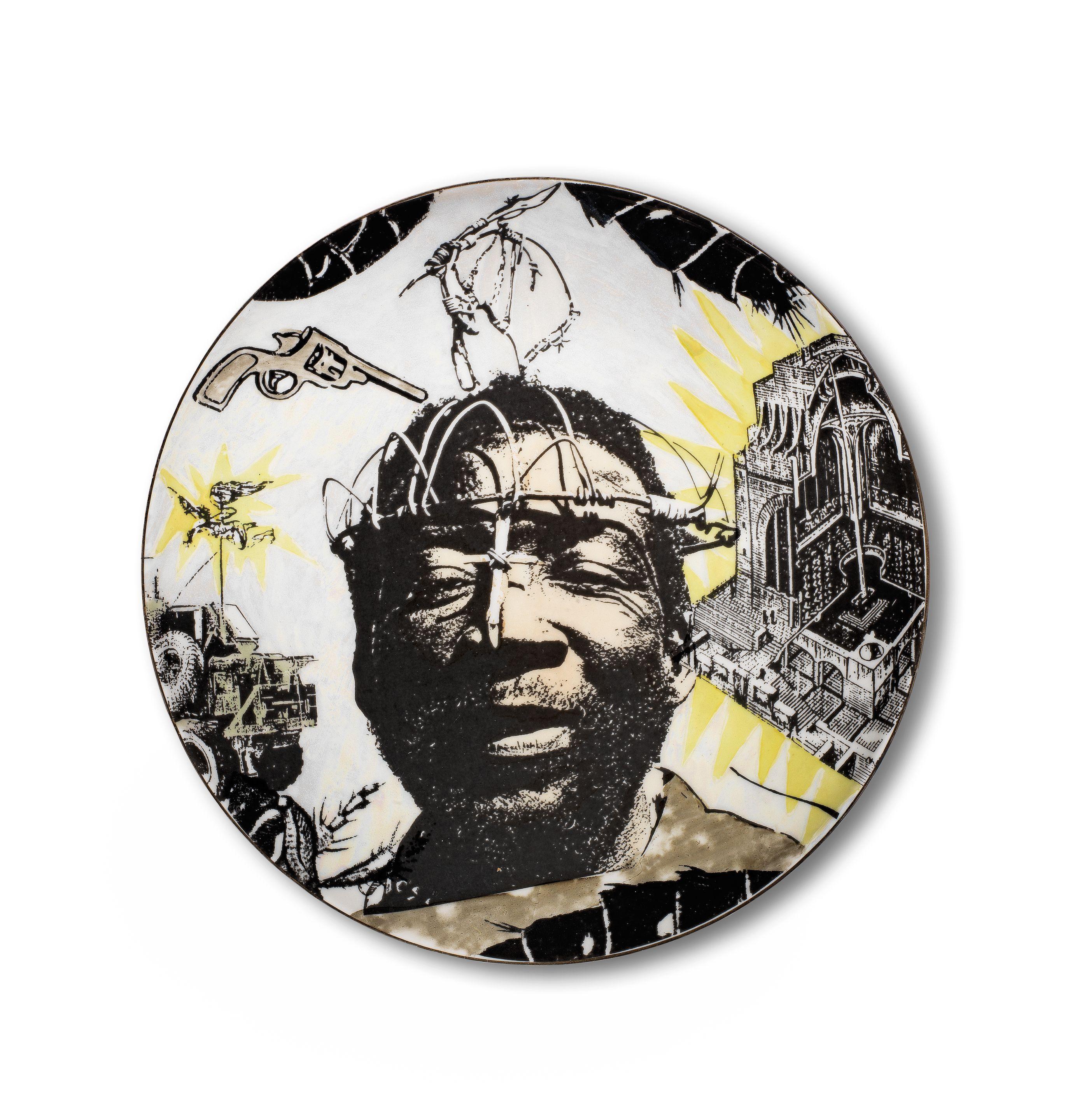 Steven Cohen - Six Commemorative Plates for Johannesburg Mayoral Arts Ball (1992)