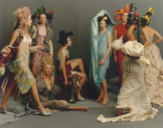 Steven Meisel - Backstage at John Galliano, 1995