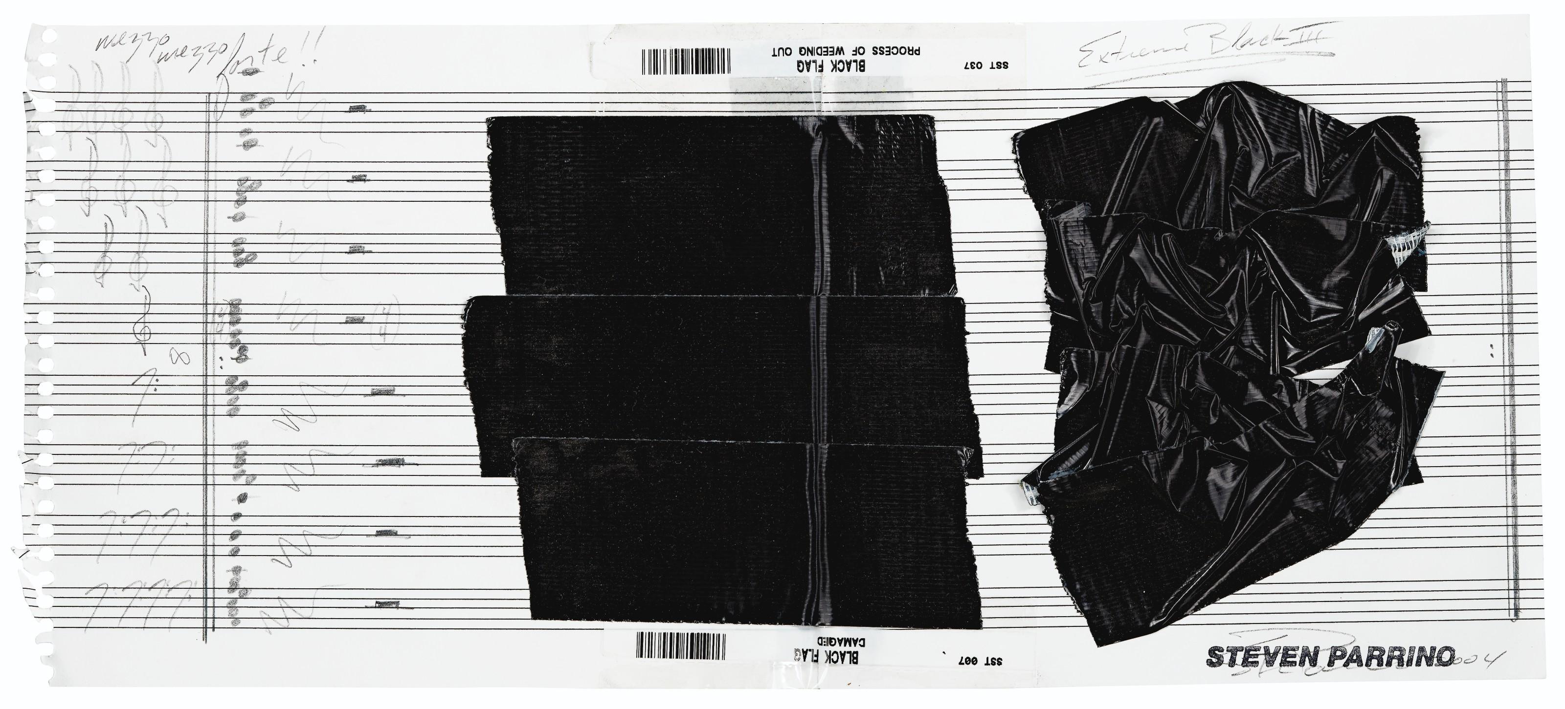 Steven Parrino - Extreme Black III