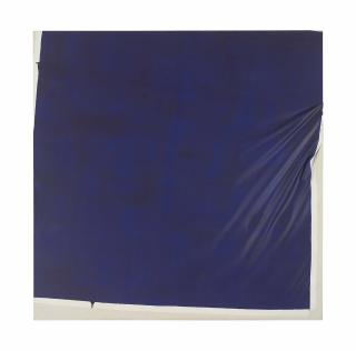 Steven Parrino - Untitled (Dark Blue)