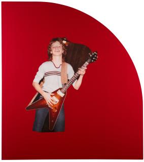 Steven Shearer - Crimson Fulcrum