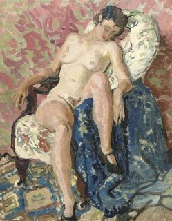 Steven Spurrier, R.A. - In the studio