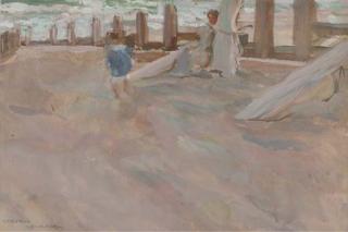 Steven Spurrier, R.A. - On the Beach