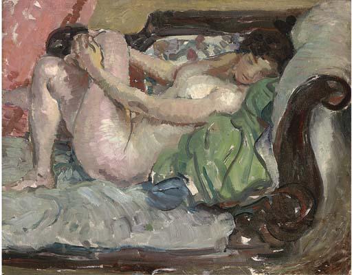 Steven Spurrier, R.A. - Reclining Nude