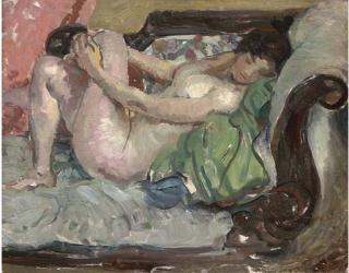 Steven Spurrier, R.A. - Reclining Nude