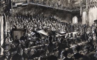 Steven Spurrier - \'Mr Churchill’S Entrance Into The House Previous To The Election Of The Speaker (Singing For He’S A Jolly Good Fellow)\'