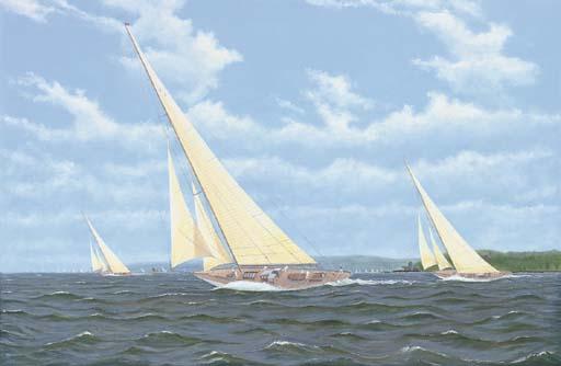 Stewart Joyce - Cambria racing in the Solent off Cowes