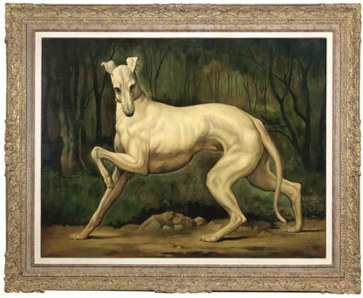 Stickvey - A greyhound