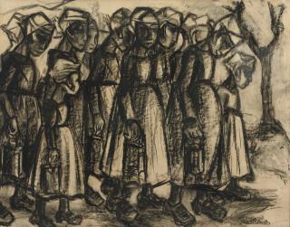 Stien Eelsingh - Going to church, Staphorst