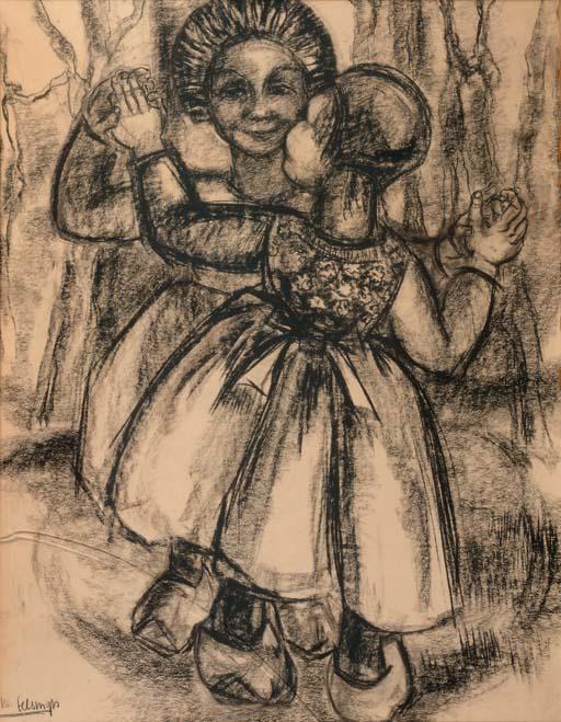 Stien Eelsingh - Two girls from Staphorst