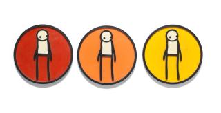 Stik - Plaque (Red), Plaque (Orange), Plaque (Yellow), 2011