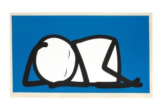 Stik - Sleeping Baby (NHS Blue), 2015
