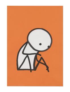 Stik - Untitled (Seated Figure)