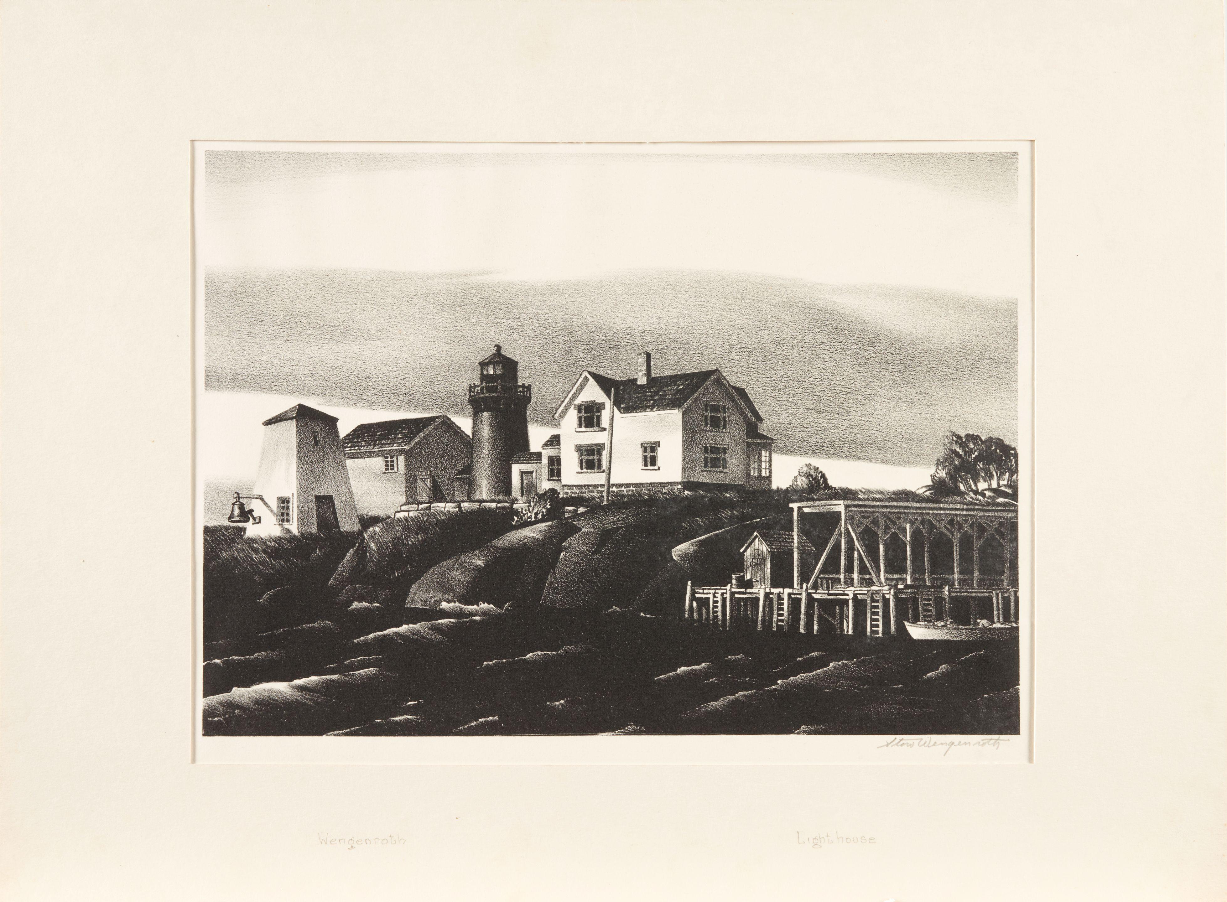 Stow Wengenroth - Lighthouse, Ten Pound Island