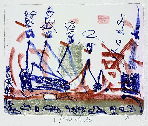 Strawalde - 7 Bll. Abstrakte Kompositionen