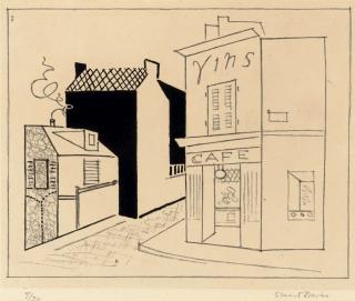 Stuart Davis - Au Boin Coin (C. & M. 8)