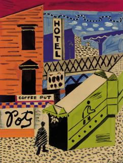 Stuart Davis - Coffee Pot #2