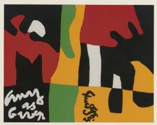 Stuart Davis - Composition, from Ten Works by Ten Painters