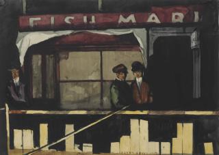 Stuart Davis - Fish Market