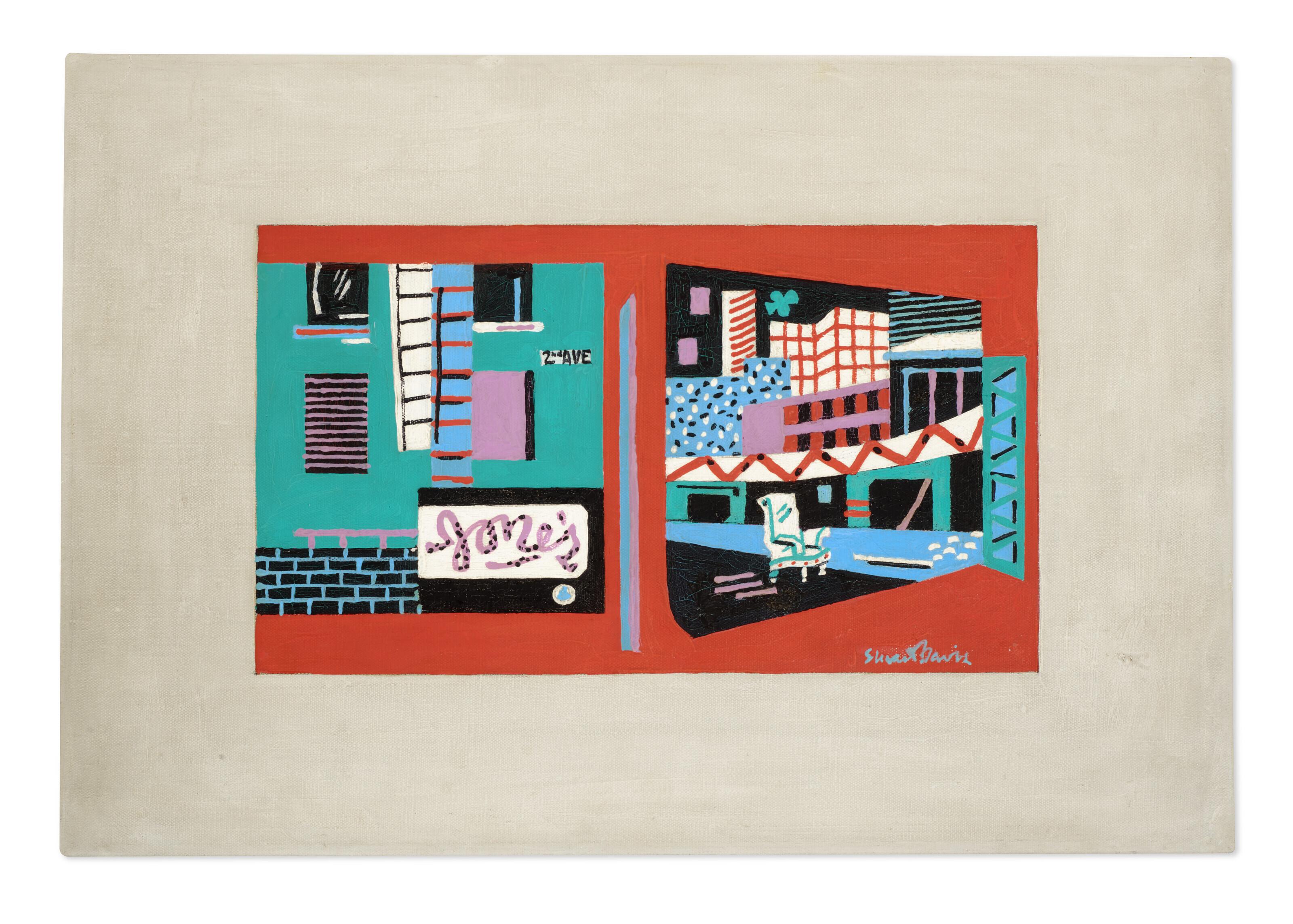 Stuart Davis - New York Street