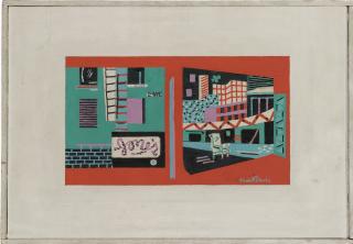 Stuart Davis - New York Street