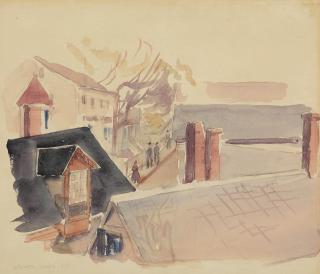 Stuart Davis - Rooftops, Gloucester