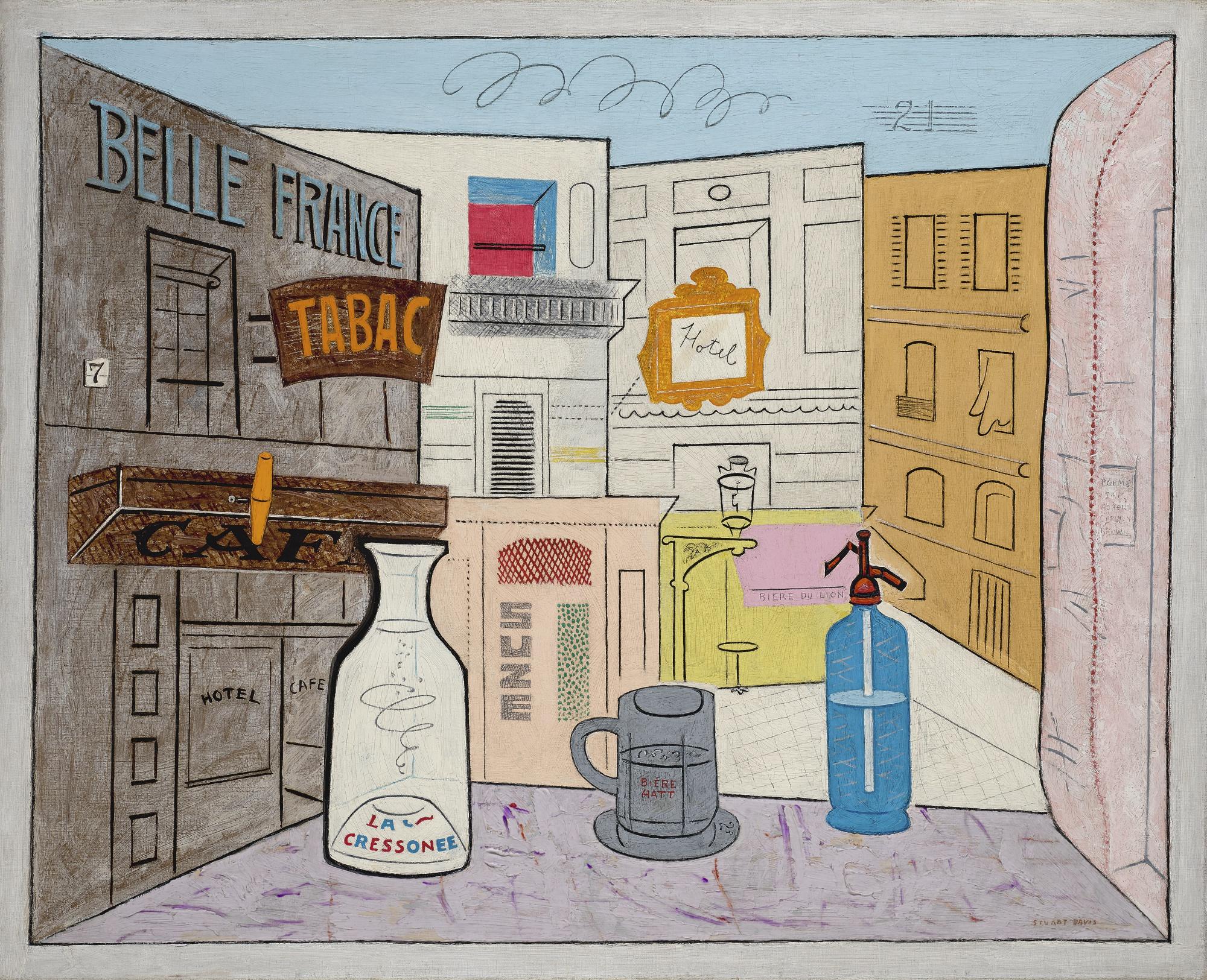Stuart Davis - Rue Lipp