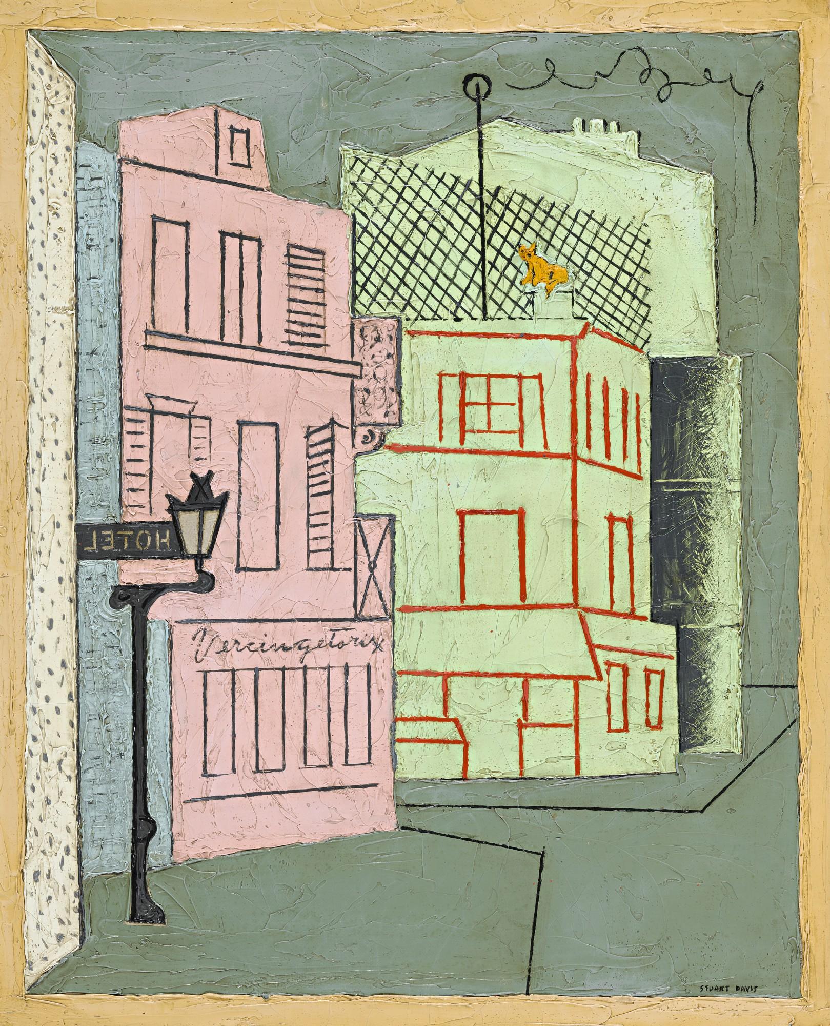 Stuart Davis - Rue Vercingétorix