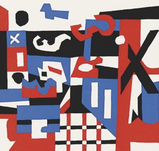 Stuart Davis - Study for a Drawing; Ivy League; and Natural Scene (Cole 25, 26 and not in Cole respectively)