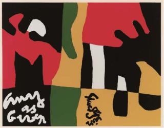Stuart Davis - Untitled, from Ten Works by Ten Painters (Cole 27)