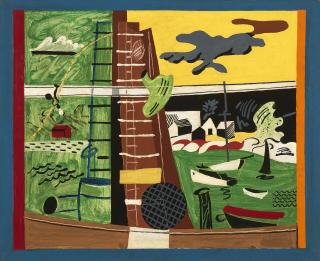 Stuart Davis - Wharf