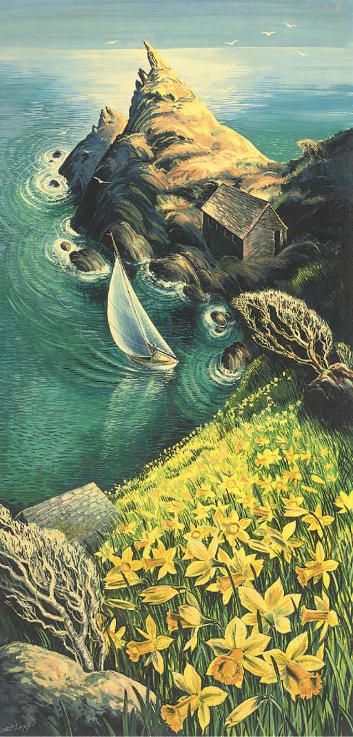 Stuart Maxwell Armfield - Polperro, Spring