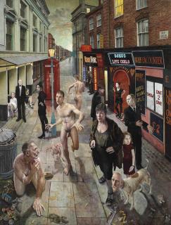 Stuart Pearson Wright - Tisbury Court 1999, A Tragicomedy