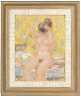 Stuart Scott Somerville - Nude on a bed