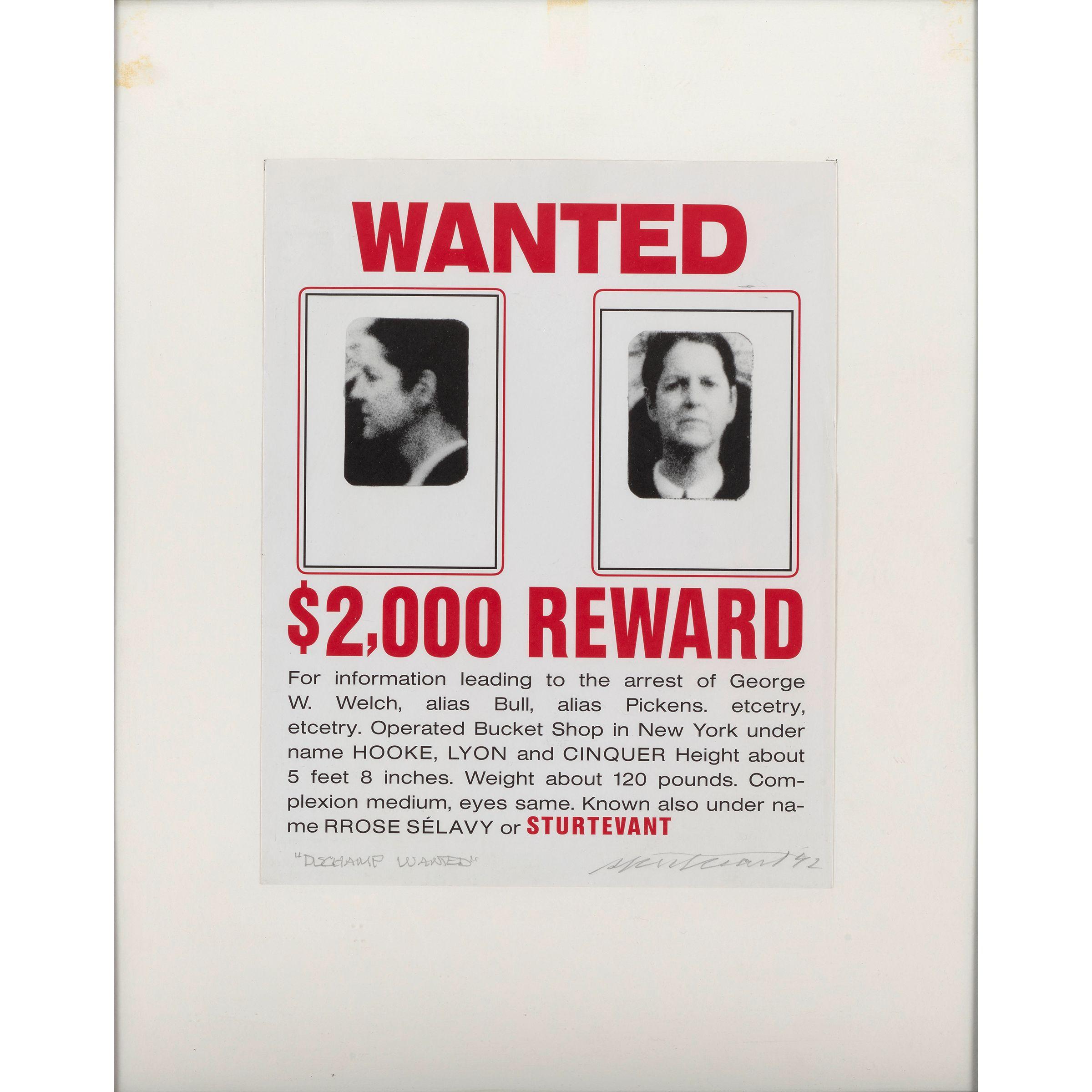 Sturtevant - Duchamp Wanted