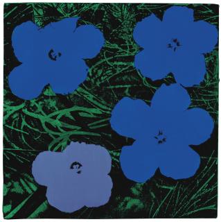 Sturtevant - Study for Warhol Flowers