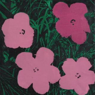 Sturtevant - Study For Warhol Flowers