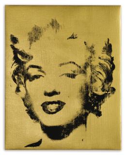 Sturtevant - Warhol Gold Marilyn