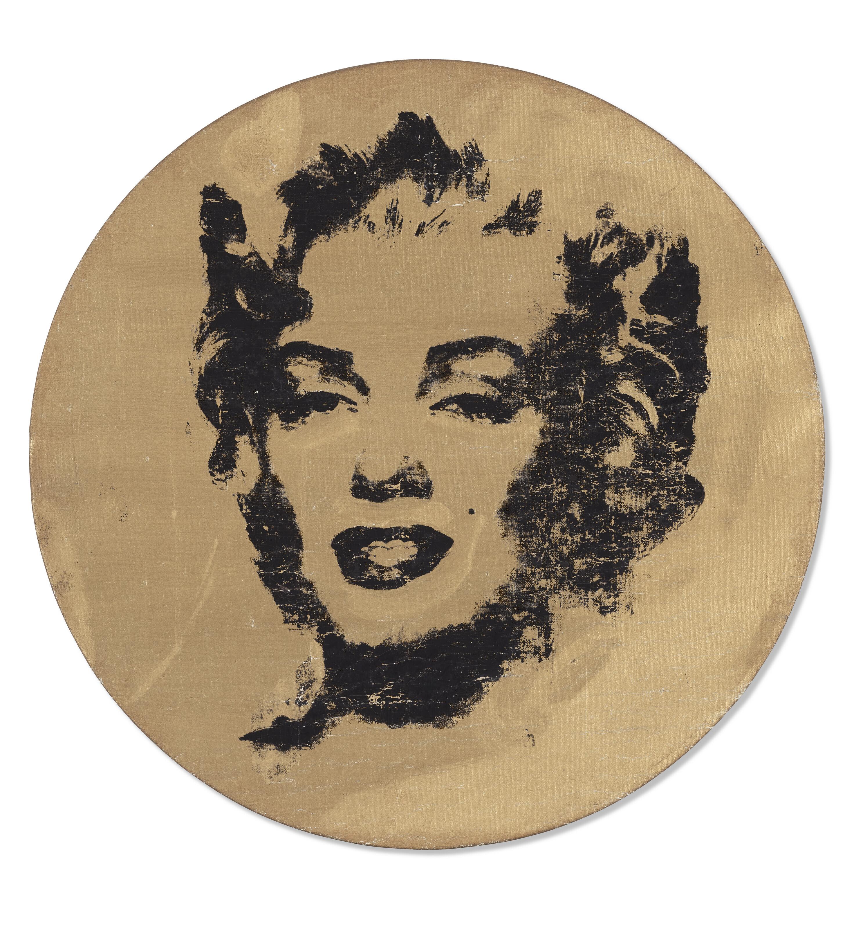 Sturtevant - Warhol Gold Marilyn