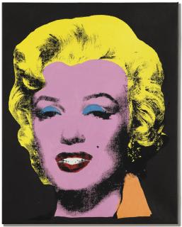 Sturtevant - Warhol Licorice Marilyn