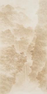 Su Chung-Ming - Autumn Waterfall