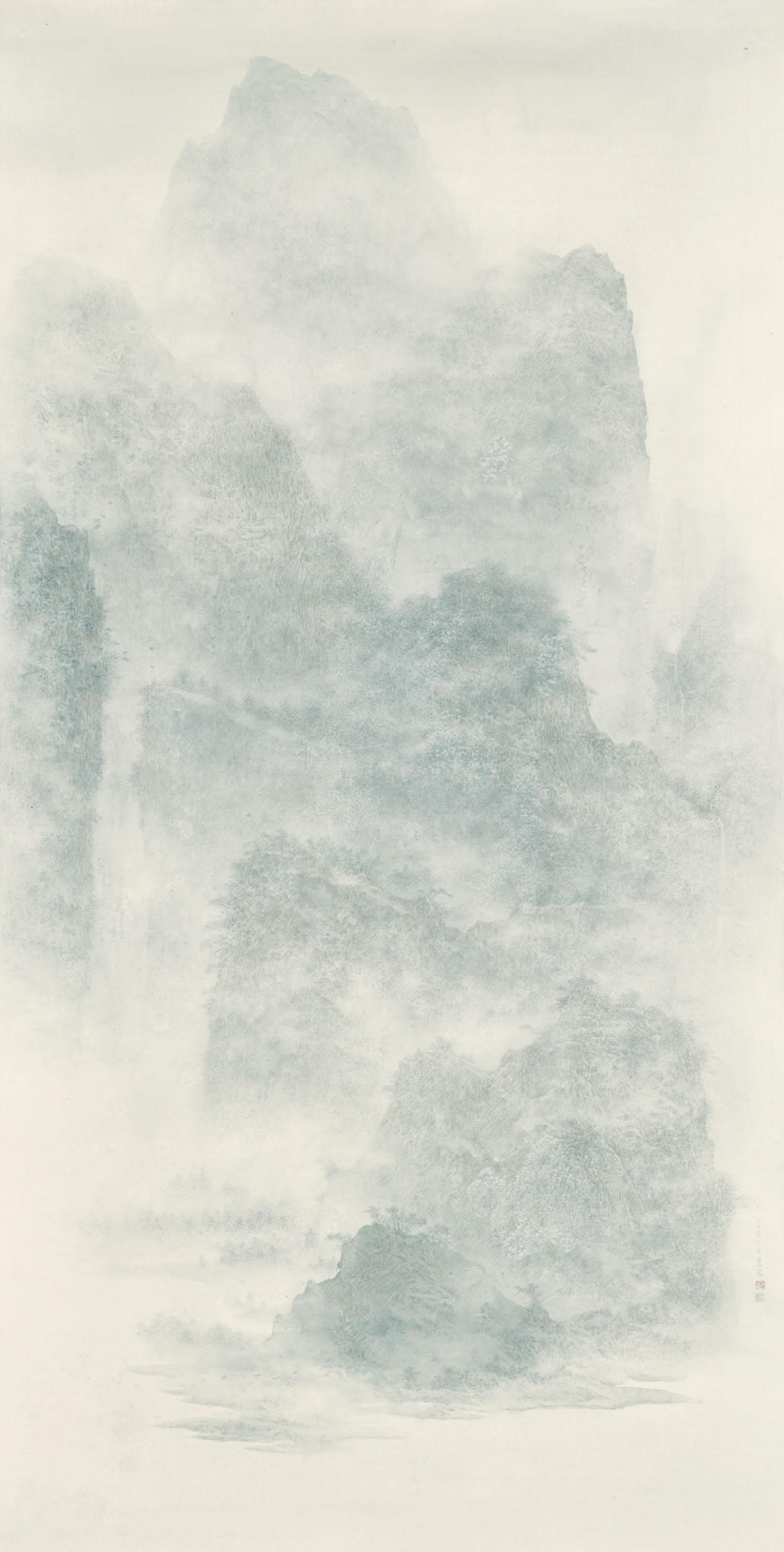 Su Chung-Ming - Mountain in Purple Mist