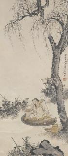 Su Liupeng - Drunken Tao Yuanming With Chrysanthemums